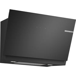 Bosch Serie 6 DWJ81AN60 hotte Montée au mur Noir, Acier inoxydable