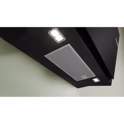Bosch Serie 6 DWK81AN60 hotte Montée au mur Noir 432 m³/h A+