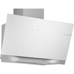 Bosch Serie 8 DWK91LT20 hotte Montée au mur Blanc 441 m³/h A+