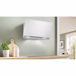 Bosch Serie 8 DWK91LT20 hotte Montée au mur Blanc 441 m³/h A+