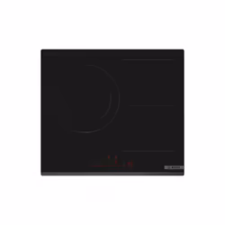 Bosch Serie 6 PVJ631HC1E, Noir, Intégré, 59.2 cm, Plaque avec zone à induction, Verre-céramique, 3 zone(s)