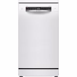 Bosch Serie 4 SPS4HKW49E, Pose libre, Compact (45 cm), Blanc, Blanc, Boutons, TFT