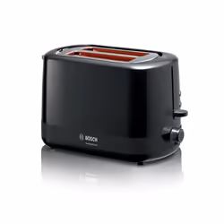 Bosch TAT3A113, 2 part(s), Noir, Plastique, Boutons, Rotatif, 800 W, 220 - 240 V