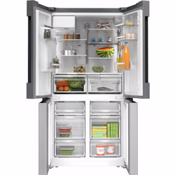 Bosch Serie 6 KFD96APEA frigo américain Pose libre 574 L E Acier inoxydable