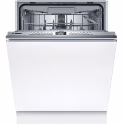 Bosch Serie 4 SMV4HVX00E, Entièrement intégré, Taille maximum (60 cm), Acier inoxydable, Boutons, 1,75 m, 1,65 m