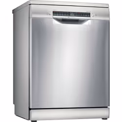 Bosch Serie 4 SMS4HMI07E, Pose libre, Taille maximum (60 cm), Acier inoxydable, Argent, Tactile, 1,75 m