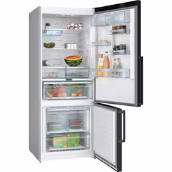 Bosch Serie 6 KGN76AXDR réfrigérateur-congélateur Pose libre 406 L D Noir