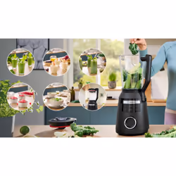 Bosch Serie 6 MMB6652B blender 2 L Mélangeur de table 1800 W Noir - Vue supplémentaire 5