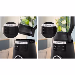 Bosch Serie 6 MMB6652B blender 2 L Mélangeur de table 1800 W Noir - Vue supplémentaire 7