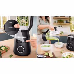 Bosch Serie 6 MMB6652B blender 2 L Mélangeur de table 1800 W Noir - Vue supplémentaire 8