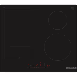 Bosch Serie 6 PIX61RHC1E, Noir, Intégré, 60 cm, Plaque avec zone à induction, Verre, 4 zone(s)