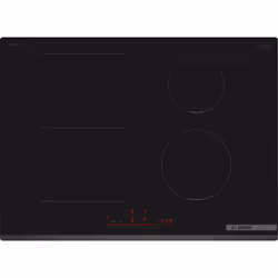 Bosch Serie 6 PVS731HB1E, Noir, Intégré, 70 cm, Plaque avec zone à induction, Verre-céramique, 4 zone(s)