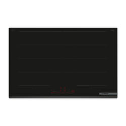 Bosch Serie 8 PXY83KHC1E plaque Noir Intégré 80 cm Plaque avec zone à induction 4 zone(s)