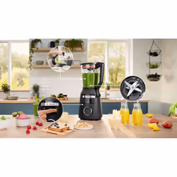 Bosch Serie 6 MMB6654B blender 2 L Mixeur de cuisine 1800 W Noir