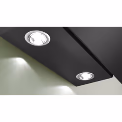 Bosch Serie 2 DWK65DK60 hotte Montée au mur Noir 430 m³/h A