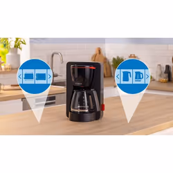 Bosch TKA3M133 machine à café Machine à café filtre 1,25 L