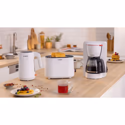 Bosch TKA2M111 Cafetière Filtre 1,25 L 15 Tasses Blanc - Vue supplémentaire 9