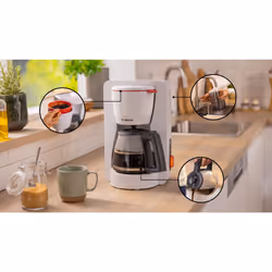 Bosch TKA3M131 Machine à café filtre Manuel 1,25L - Vue supplémentaire 7