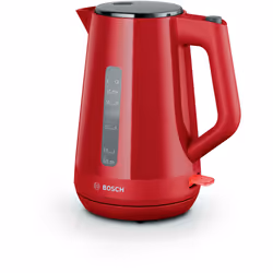 Bosch MyMoment, 1,7 L, 2400 W, Rouge, Plastique, Indicateur de niveau d'eau, Arrêt de sécurité en cas de surchauffe