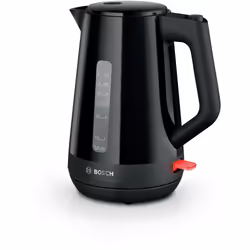 Bosch TWK1M123, 1,7 L, 2400 W, Noir, Plastique, Indicateur de niveau d'eau, Arrêt de sécurité en cas de surchauffe