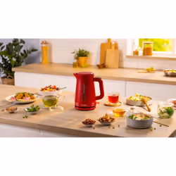 Bosch TWK3M124 bouilloire 1,7 L 2400 W Rouge - Vue supplémentaire 4