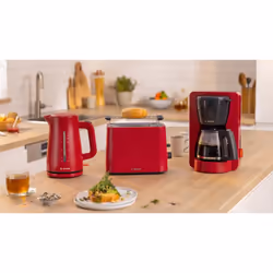 Bosch TWK3M124 bouilloire 1,7 L 2400 W Rouge - Vue supplémentaire 7
