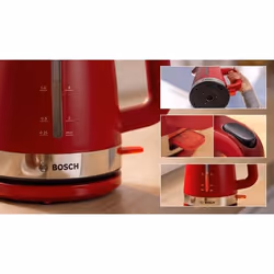 Bosch TWK4M224 bouilloire 1,7 L 2400 W Rouge - Vue supplémentaire 6
