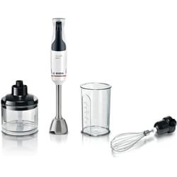 Bosch Serie 4 MSM4W421 blender Mélangeur par immersion 800 W Noir, Blanc