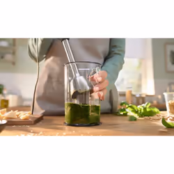 Bosch Serie 4 MSM4W421 blender Mélangeur par immersion 800 W Noir, Blanc