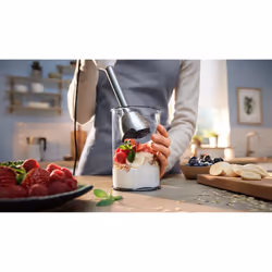 Bosch Serie 4 MSM4W210 blender 0,6 L Mélangeur par immersion 600 W Noir, Blanc - Vue supplémentaire 11