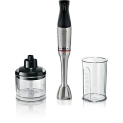 Bosch Serie 6 MSM6M820 blender Mélangeur par immersion 1200 W Noir, Acier inoxydable