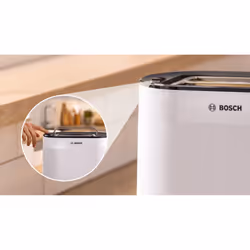 Bosch TAT2M121 grille-pain 6 2 part(s) 950 W Blanc - Vue supplémentaire 8