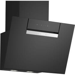 Bosch DWK67FN60 hotte Montée au mur Noir 768 m³/h A+