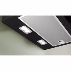 Bosch DWK67FN60 hotte Montée au mur Noir 768 m³/h A+
