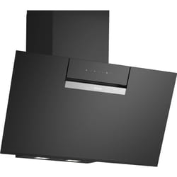 Bosch Serie 4 DWK87FN60 hotte Montée au mur Noir 431 m³/h A+