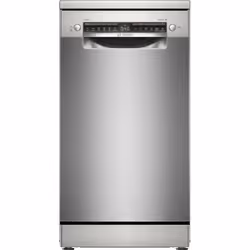 Bosch Serie 4 SPS4EMI61E, Pose libre, Compact (45 cm), Acier inoxydable, Argent, Boutons, 1,75 m