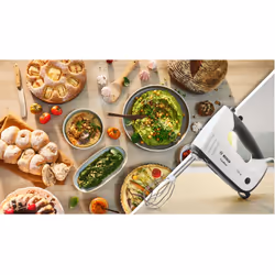Bosch MFQ37470 mixeur Batteur à main 750 W Noir, Blanc - Vue supplémentaire 8