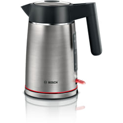 Bosch TWK6M480 bouilloire 1,7 L 2400 W Noir, Acier inoxydable