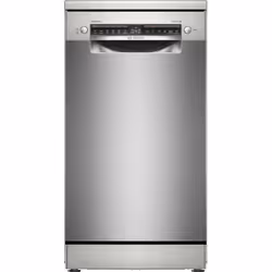 Bosch Serie 4 SPS4HMI49E, Pose libre, Compact (45 cm), Acier inoxydable, Boutons, 1,75 m, 1,65 m