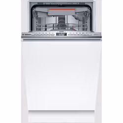 Bosch Serie 4 SPV4EMX24E, Entièrement intégré, Compact (45 cm), Acier inoxydable, Boutons, 1,75 m, 1,65 m