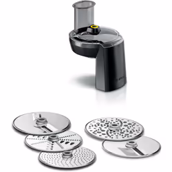 Bosch MUZS68VL, Ensemble d’attaches, Noir, Transparent, Acier inoxydable, MUMS6xxx, MUM9xxx, 315 mm, 240 mm