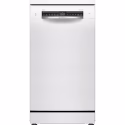 Bosch Serie 4 SPS4EMW61E, Pose libre, Compact (45 cm), Blanc, Blanc, Tactile, 1,75 m