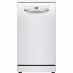 Bosch Serie 2 SPS2HKW58E, Pose libre, Compact (45 cm), Blanc, Blanc, Boutons, 1,75 m