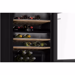 Bosch Serie 6 KWK16ABGB refroidisseur à vin Refroidisseur de vin compresseur Pose libre Noir 44 bouteille(s) - Vue supplémentaire 4