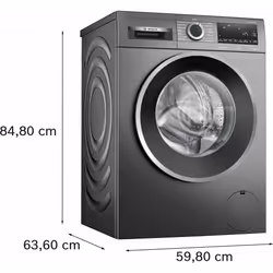 Bosch Serie 6 WGG244ZRIT Lave-linge Frontal 9 kg 1400 tr/min Gris - Vue supplémentaire 8