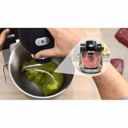 Bosch Serie 6 MUMS6EW00 robot de cuisine 1600 W 5,5 L Noir, Acier inoxydable