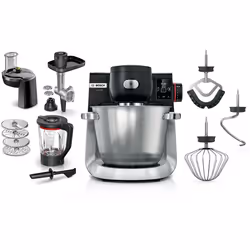 Bosch Serie 6 MUMS6ZS34, 5,5 L, Noir, Acier inoxydable, Rotatif, 3,5 kg, 3,5 kg, 1,1 m