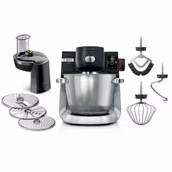 Bosch Serie 6 MUMS6ZS13D, 5,5 L, Noir, Acier inoxydable, 3,5 kg, 2,5 kg, Erreur, Oui, 6,35 cm (2.5")