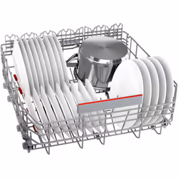 Bosch Serie 6 SMS6ZCI12E, Pose libre, Taille maximum (60 cm), Acier inoxydable, Argent, Tactile, 1,75 m