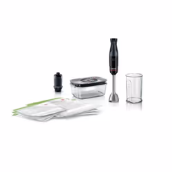 Bosch Serie 4 MSM4B6V2, Mélangeur par immersion, 1,4 m, 1000 W, Anthracite, Noir